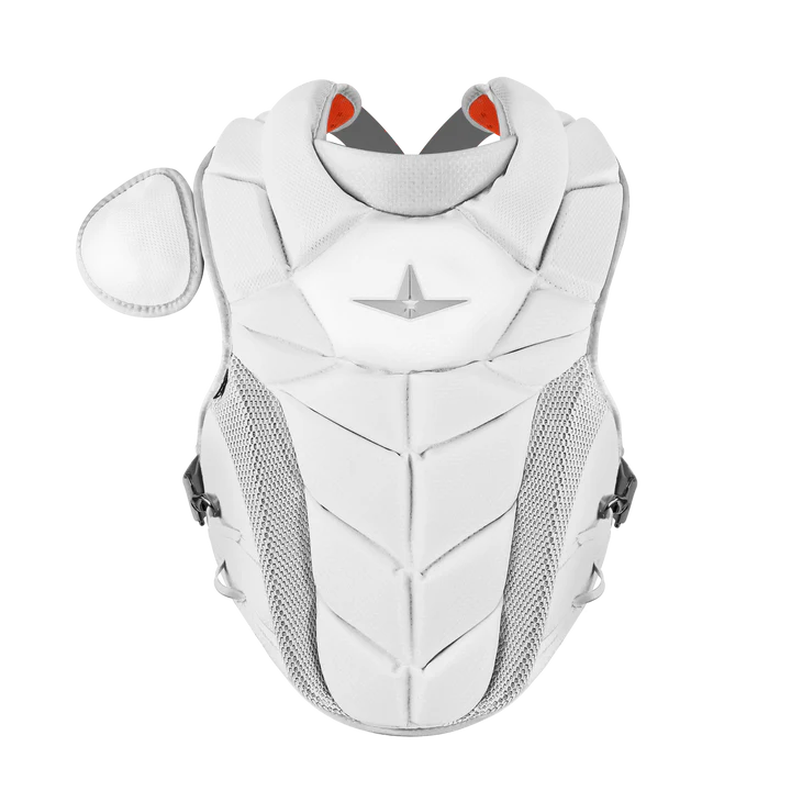 All Star PHX™ Fastpitch Catching Kit - White - Paige Halstead Inspired | Premium Softball Catcher Gear for Women & Girls | Perfect for Games, Practice & Training Sessions