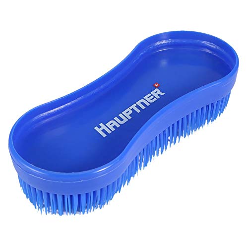 Professional Horse Grooming Brush - Soft Touch Equine Curry Comb & Massage Tool for Horse Care | Durable Cleaning Brushes for Equestrian Use | Perfect for Stable, Show & Daily Horse Grooming (Random Color)