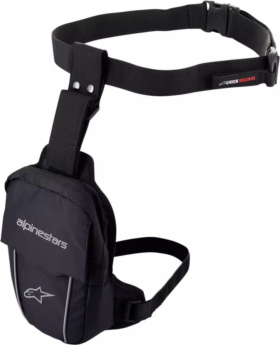 Alpinestars Motorcycle Thigh Bag - Durable & Waterproof Leg Pack for Riders - Perfect for Motorcycle Racing, Biking & Outdoor Adventures