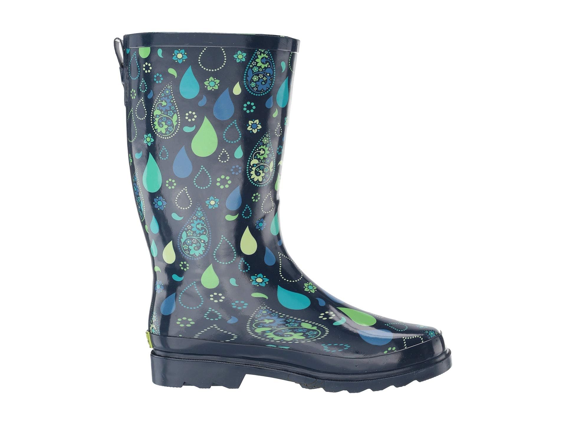 Western Chief Women's Tall Waterproof Rain Boots - Outdoor Garden Shoes for Walking, Hiking & Yard Work - Comfortable & Durable for Wet Weather