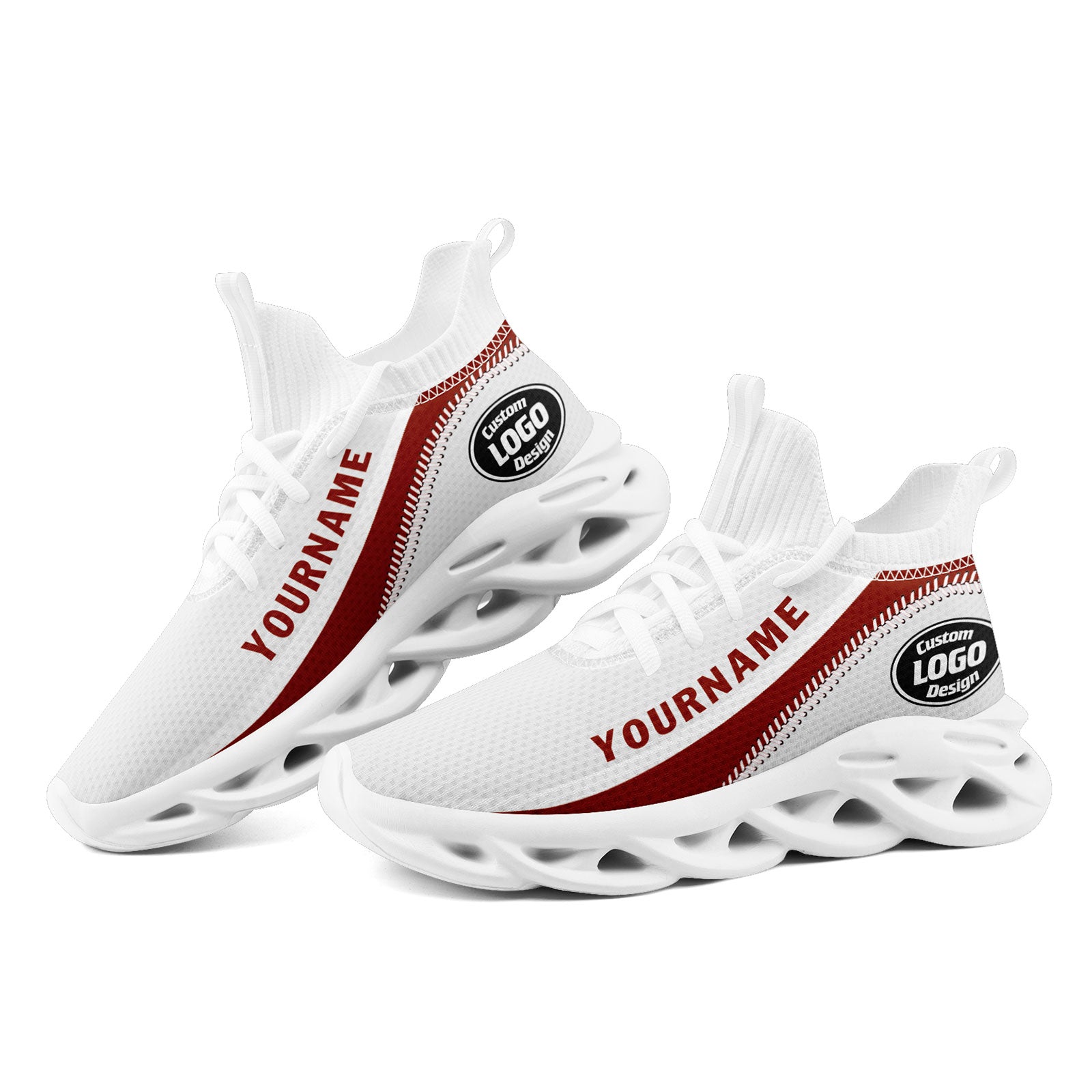 Custom Maxsoul Personalized Sneakers - Lightweight Comfortable Walking Shoes for Men & Women | Gym, Running, Casual Wear | Style FN030A D028016 17