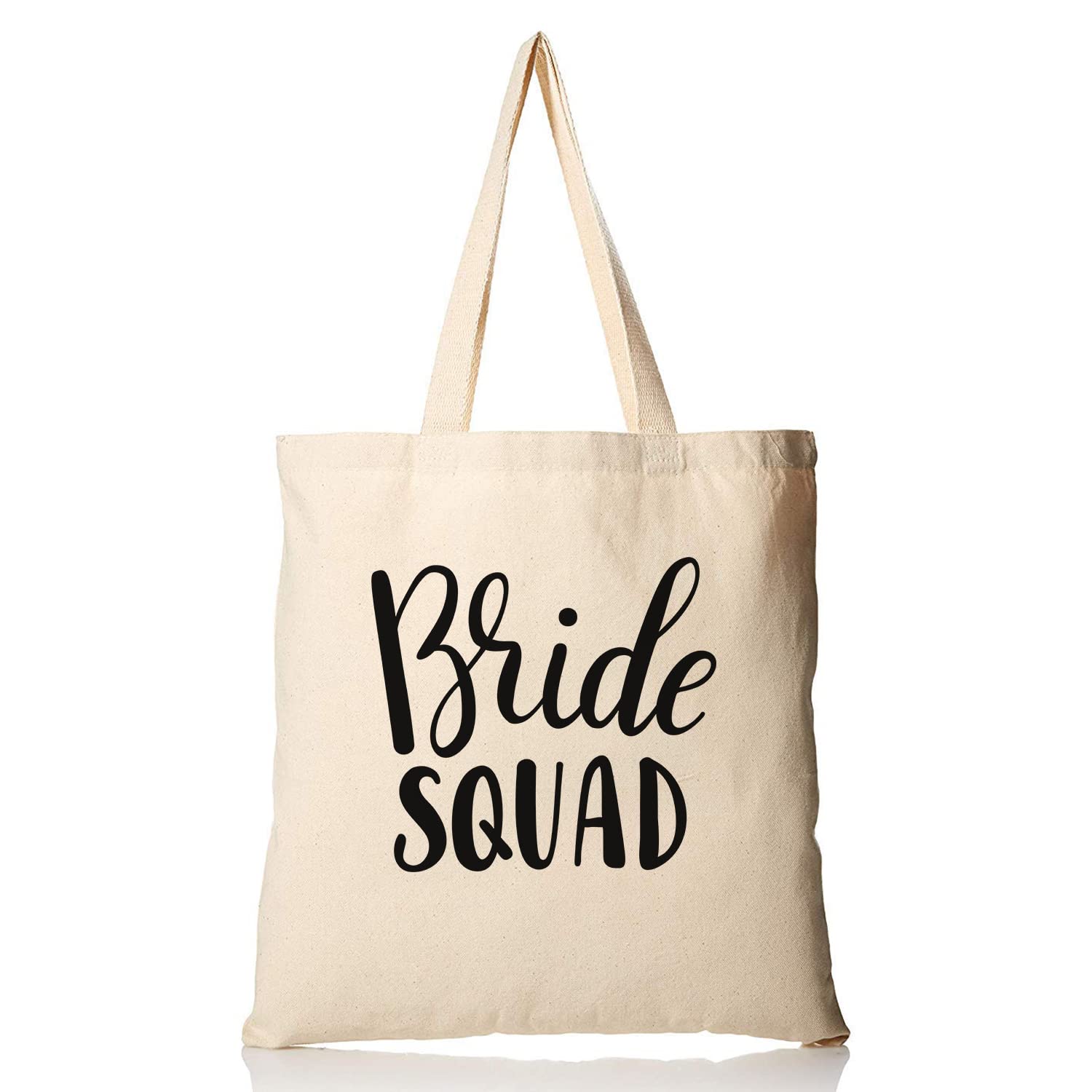 Personalized Bride Tote Bag - Wedding Bridesmaid Gift for Bachelorette Party & Bridal Shower