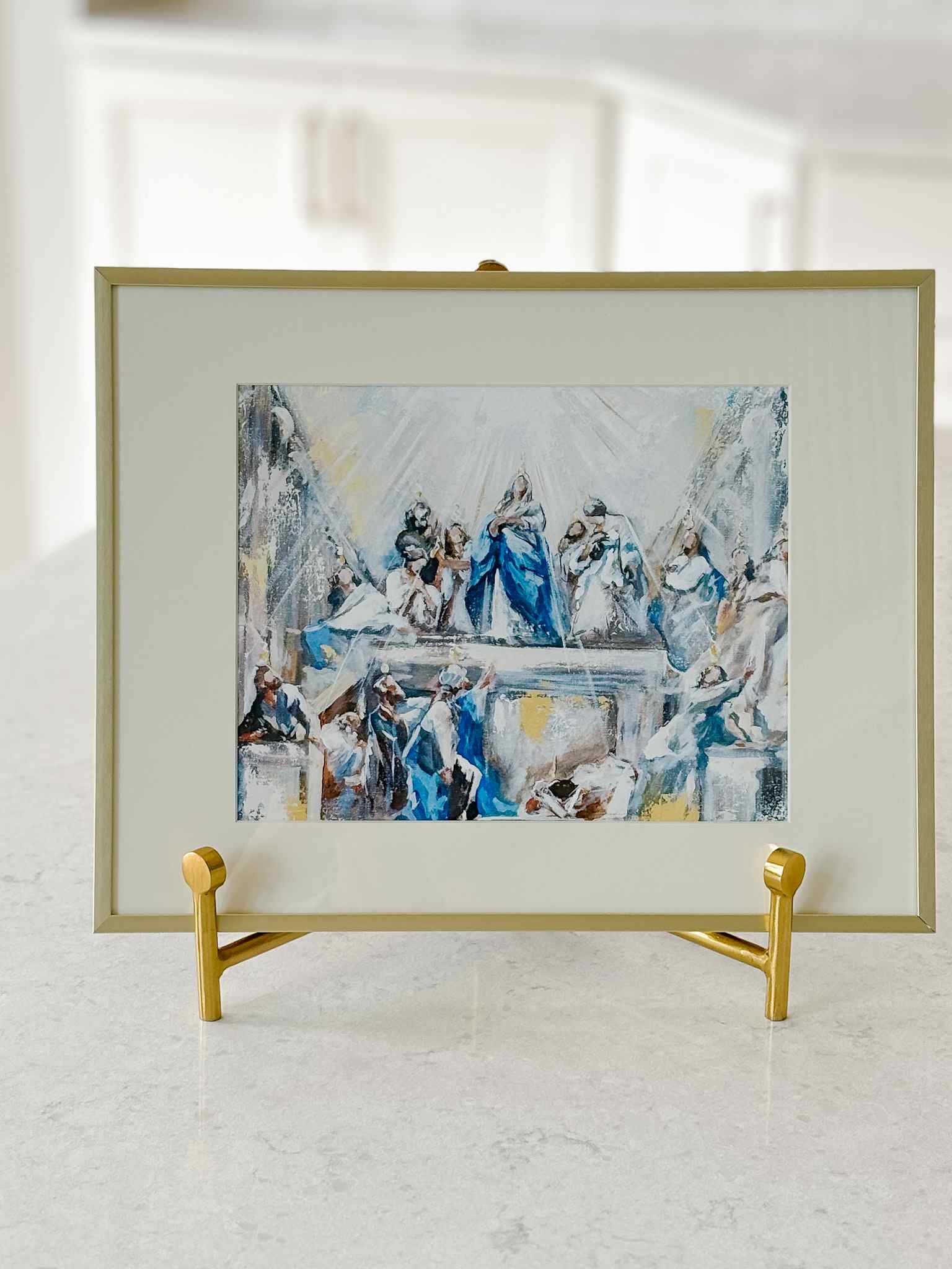 Pentecost Print - Religious Wall Art Decor for Home, Church & Office - Inspirational Christian Gifts & Faith-Based Decorations