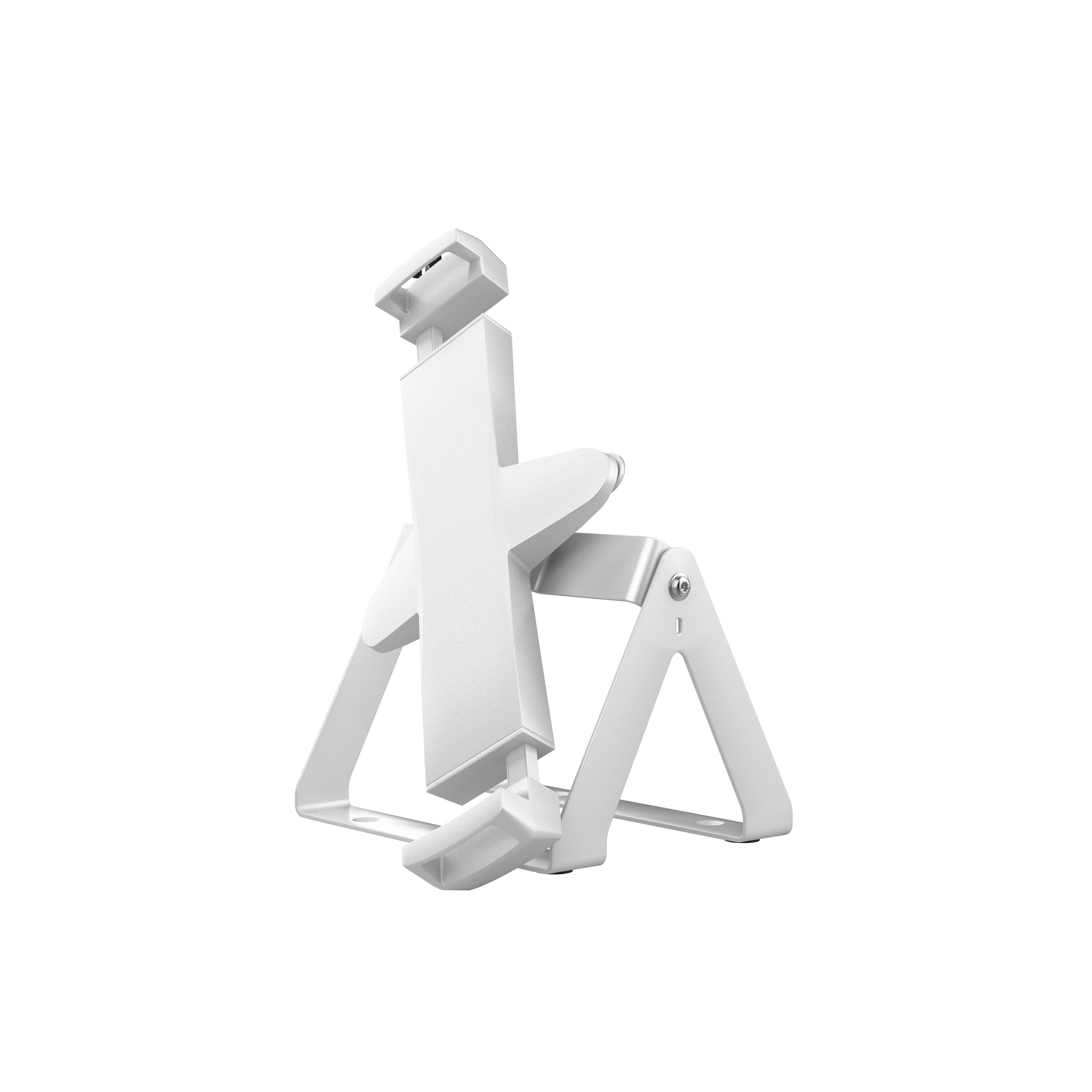360° Full Rotation Adjustable Desk Mount with Universal Security Holder - Perfect for Monitors, Laptops & Tablets in Home Office, Gaming & Workspace Setup