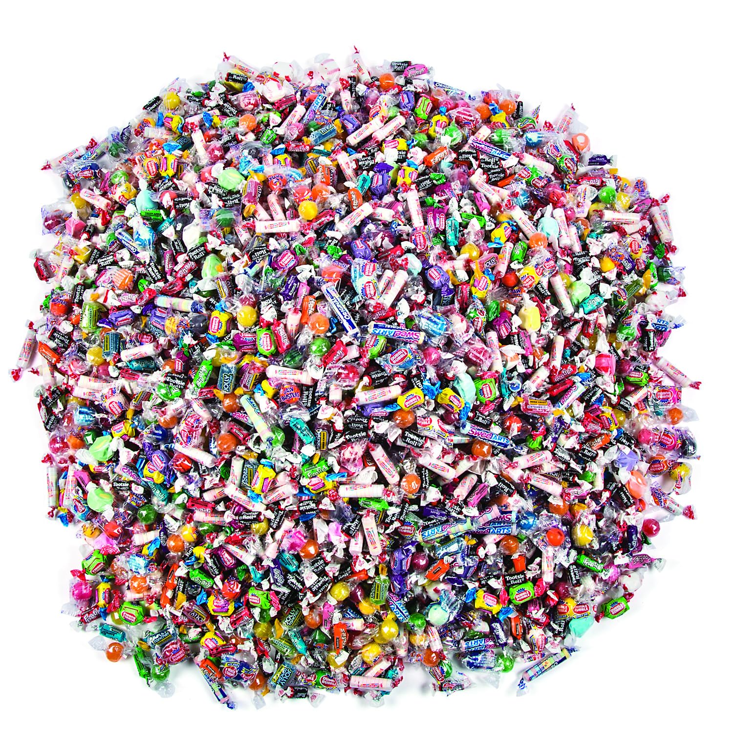 3000 Pieces Bulk Individually Wrapped Candy Variety Pack (30 lbs) - Perfect for Parades, Piñatas, Carnivals, Office Parties, Birthday Favors, Halloween, Easter, 4th of July & Bible Study Events - Great for Goodie Bags, Party Supplies & Holiday Celebrations