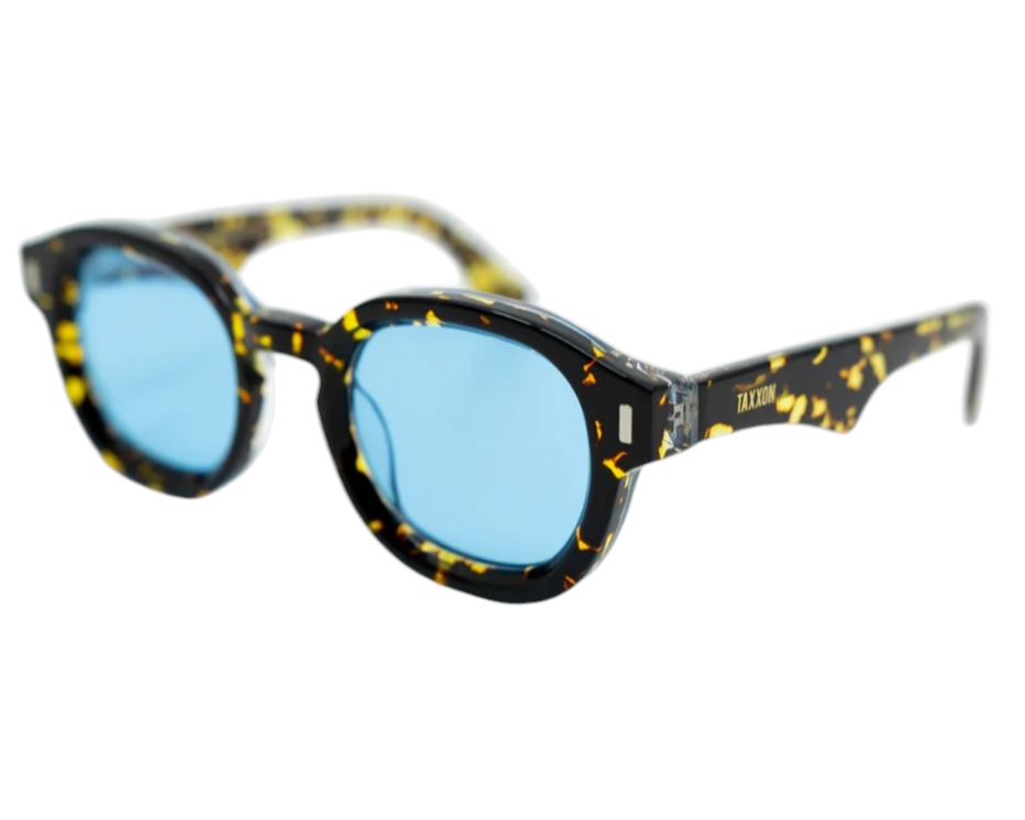 TAXXON TOM Round Polarized Sunglasses for Men - UV400 Protection - Fashion Aviator Style - Perfect for Driving, Beach & Outdoor Activities