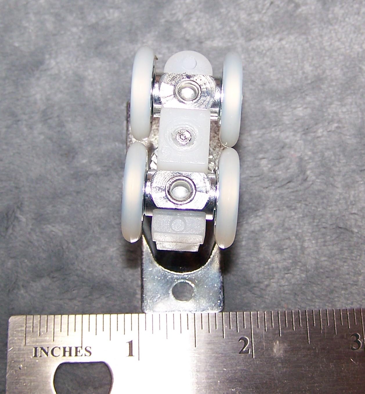 Premium Plantation Shutter Track Rollers - 4 Ball Bearing Wheels for Smooth Gliding | Perfect for Window Coverings & Home Improvement Projects