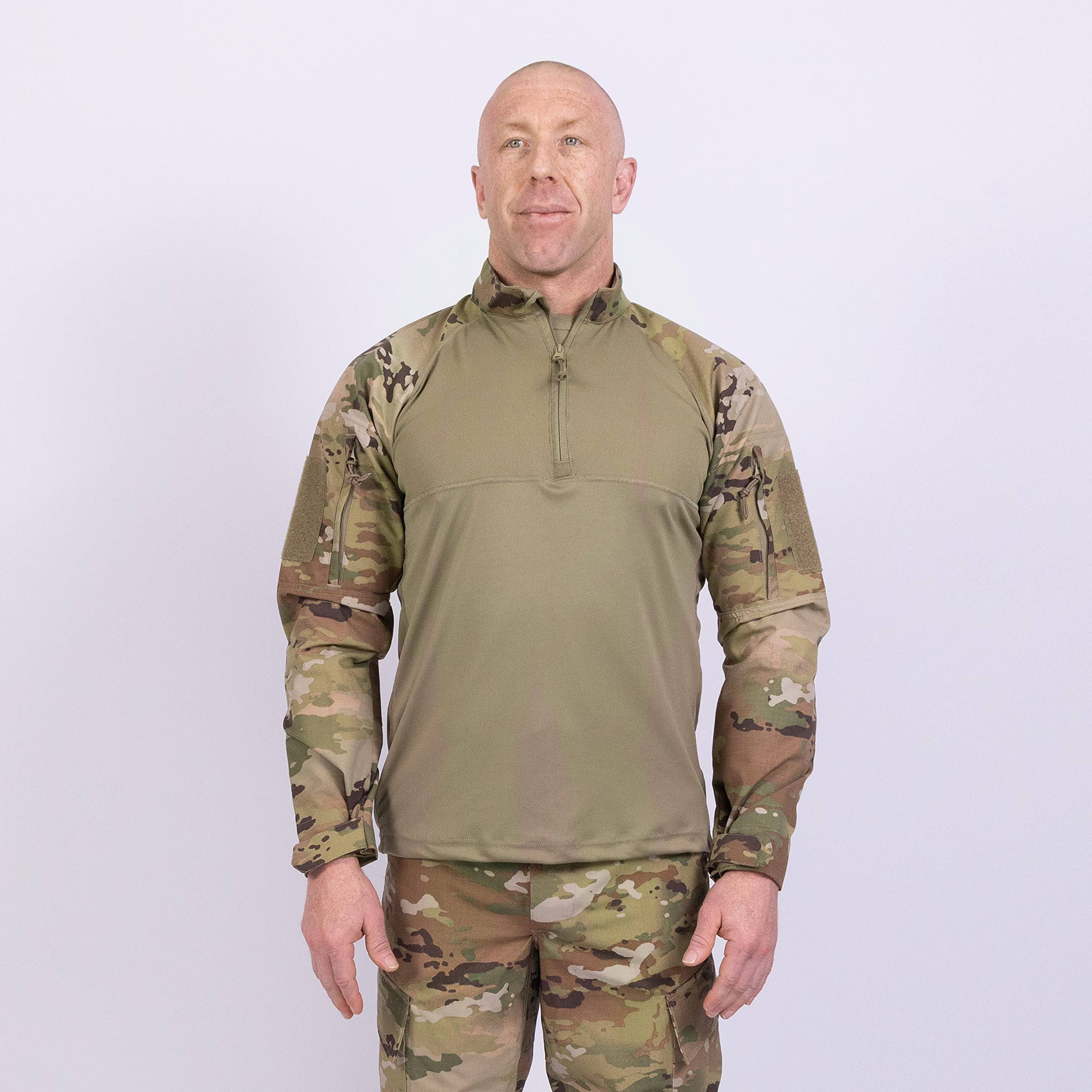 Propper Men's Tactical OCP Combat Shirt - Military Uniform, Outdoor Adventure & Airsoft Gear - Perfect for Hunting, Hiking & Tactical Training