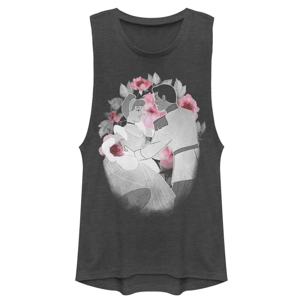 Disney Princess Women's Dance Muscle Tank Top - Comfortable Workout Shirt for Yoga, Gym & Casual Wear
