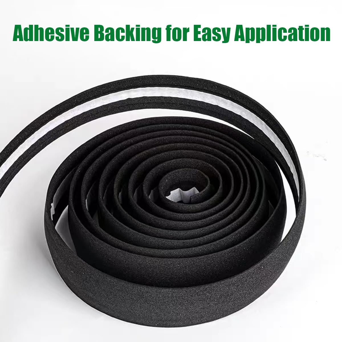 2 Rolls Black EVA Bike Handlebar Tape - Anti-Slip Bicycle Bar Grip for Road Bikes - Comfortable Cycling Handle Wrap for Long Rides & Commuting - Perfect for Road Cycling, Mountain Biking & Indoor Trainers