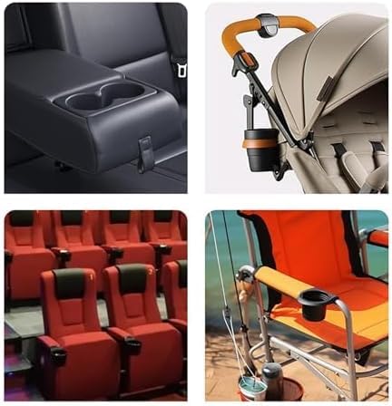 **Walquicks 360° Rotatable Baby Car Seat Snack Tray - Expandable Toddler Food Tray with Cup Holder & Plate for Safe Snacking on Road Trips & Travel**    *(Perfect for Long Car Rides, Airplane Travel, and Keeping Kids Entertained While Eating)*