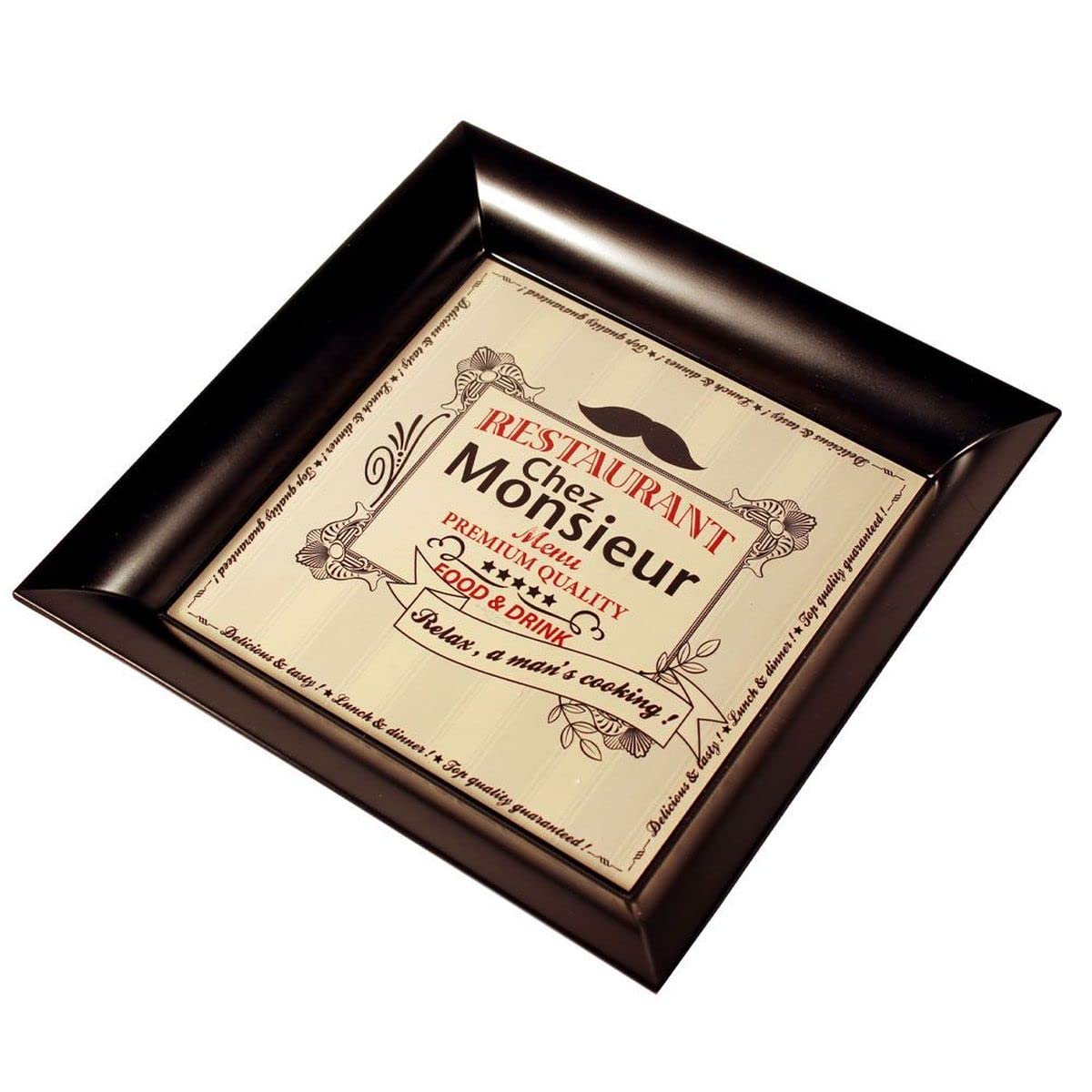 Restaurant Mustache Tray - Small Serving Dish for Dining & Cafes