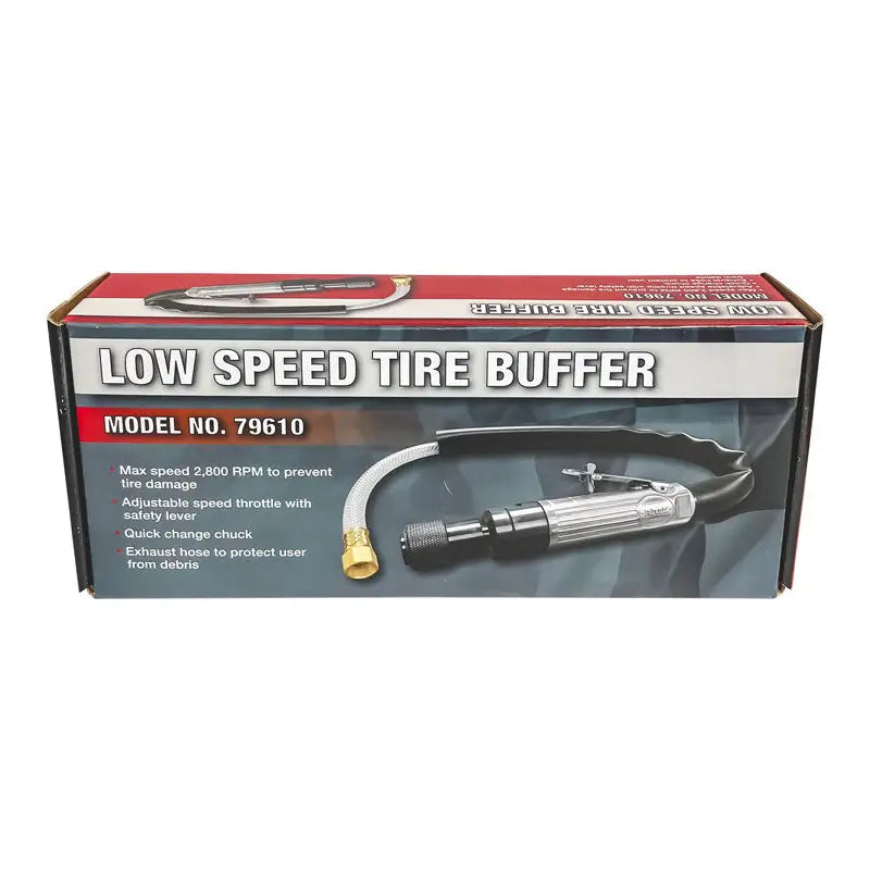 AME 79610 Low Speed Tire Buffer - Professional Tire Buffing Machine for Smooth & Even Surface | Ideal for Auto Repair Shops, Tire Retreading & DIY Car Enthusiasts