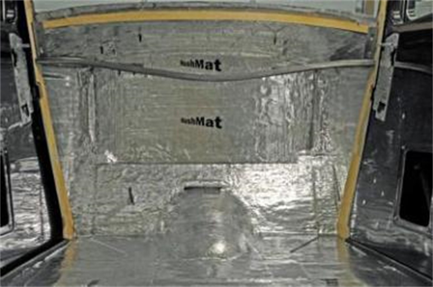HushMat 611402 Sound Deadening & Heat Insulation Kit for 1940 Ford Model A Coupe Firewall - Automotive Noise Reduction & Thermal Barrier for Classic Car Restoration