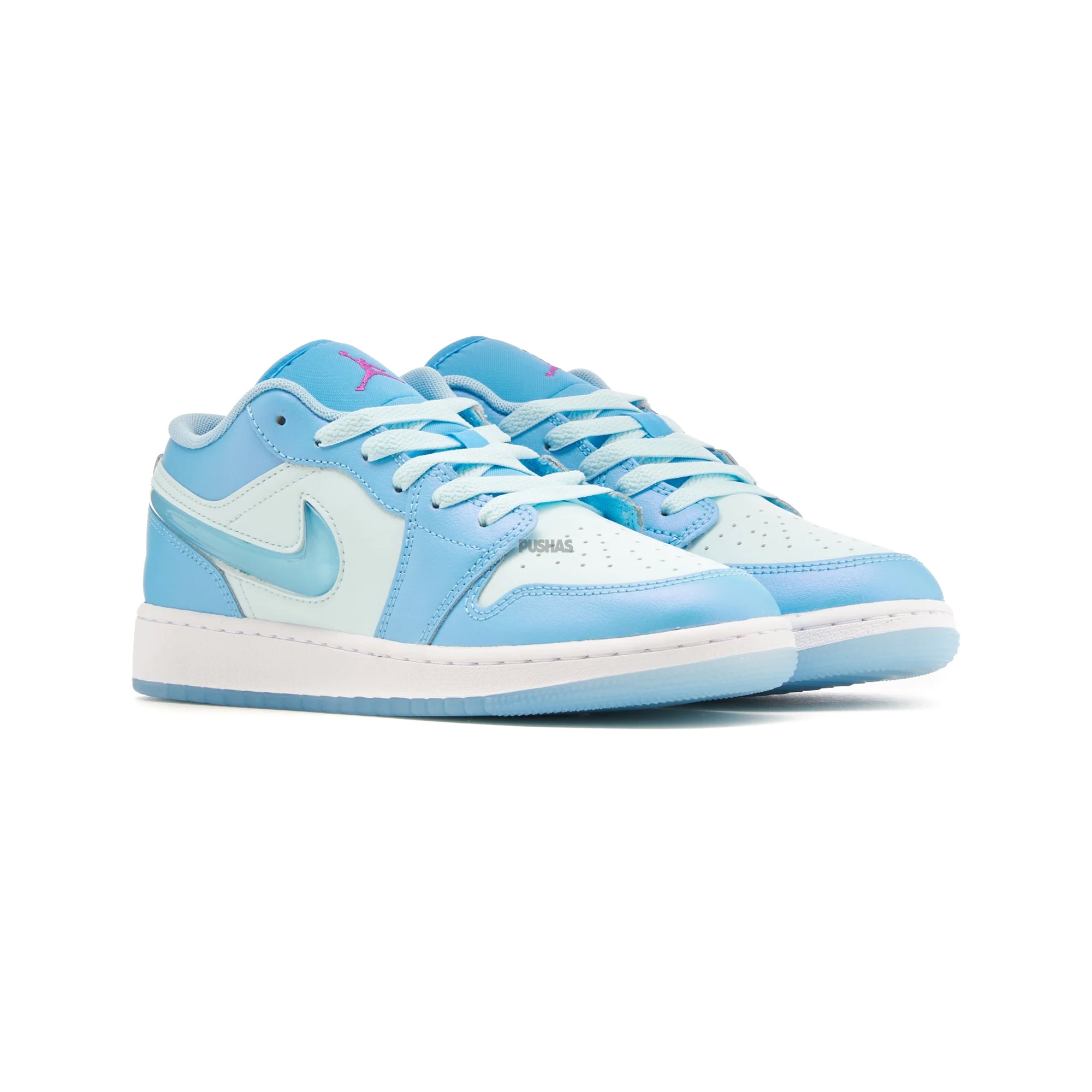 Air Jordan 1 Low SE 'Aquarius Blue' GS Sneakers for Girls (2024) - Comfortable Basketball Shoes for School, Sports & Casual Wear