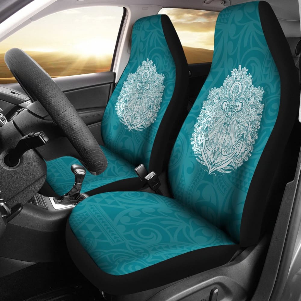 Premium Polyester Tribal Print Car Seat Covers - Universal Fit for Cars, SUVs & Trucks - Durable & Stylish Protection for Daily Commute, Road Trips & Family Adventures