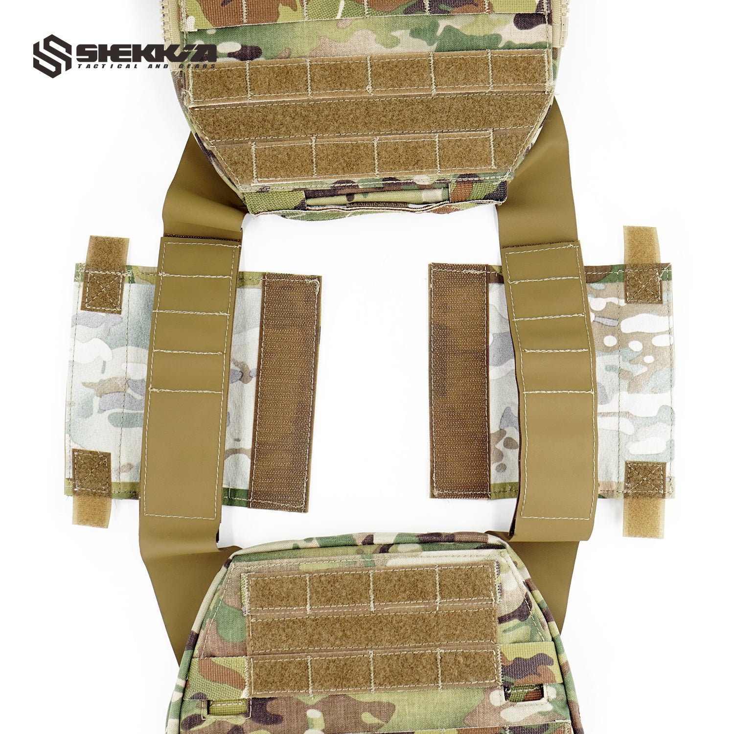 Multicam T5 Tactical Plate Carrier Set - Military & Law Enforcement Body Armor for Combat & Training - Perfect for Outdoor, Airsoft, and Tactical Missions