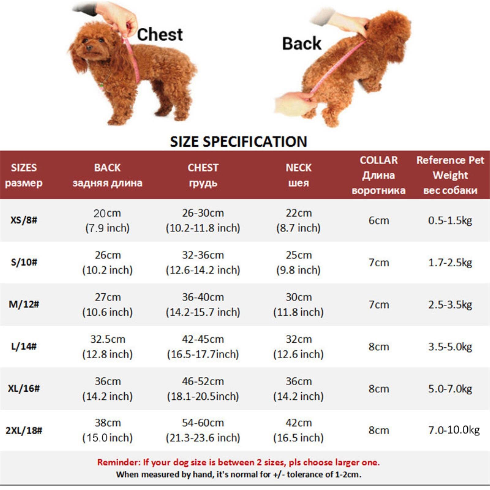 Small Dog Winter Coat - Warm Fleece Lined Puppy Jacket for Small & Medium Dogs | Cozy Cotton Dog Overalls for Cold Weather | Perfect for Outdoor Walks & Indoor Comfort