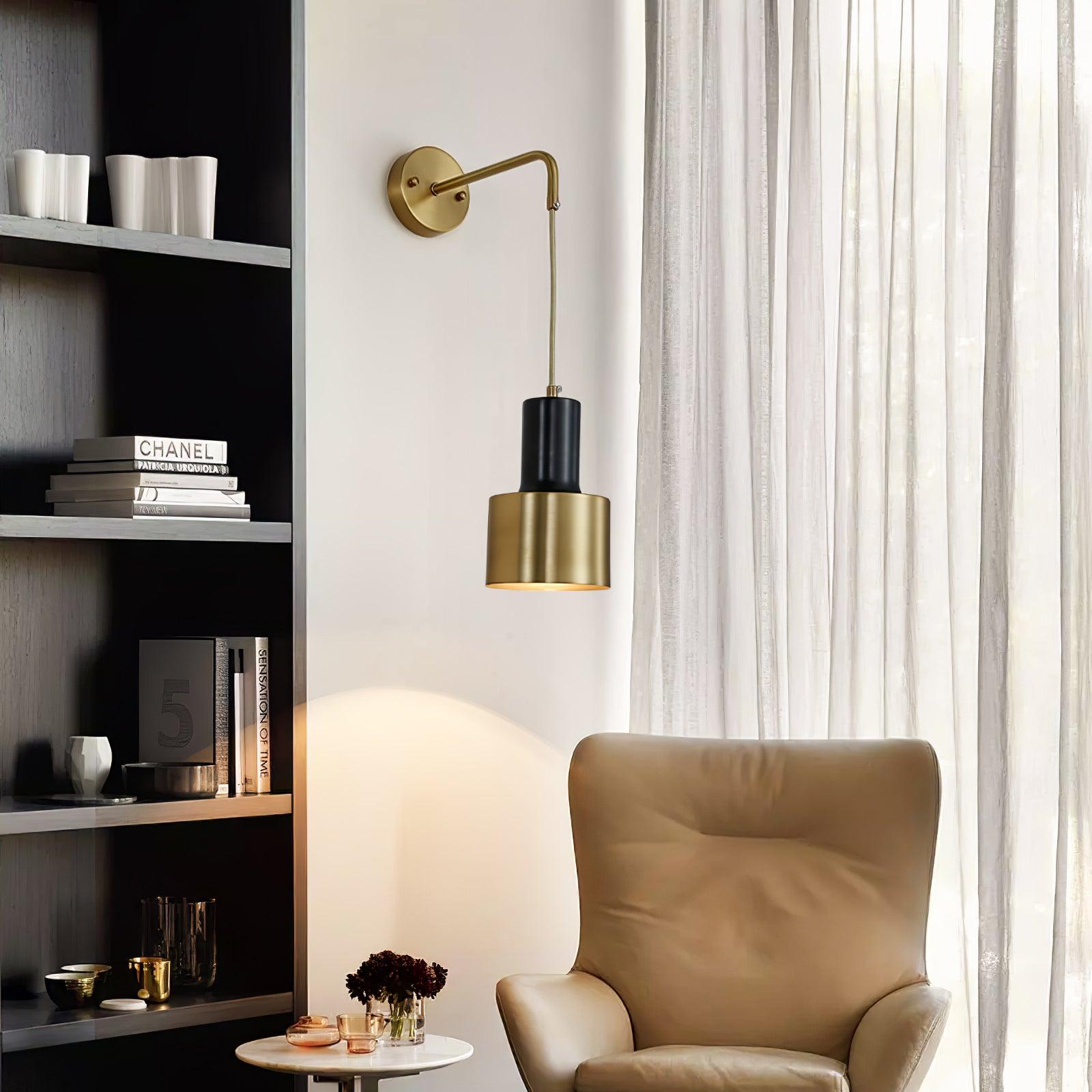 Arne Wall Light - Modern Scandinavian Sconce for Living Room, Bedroom & Hallway - Sleek Indoor Lighting Fixture for Home Decor