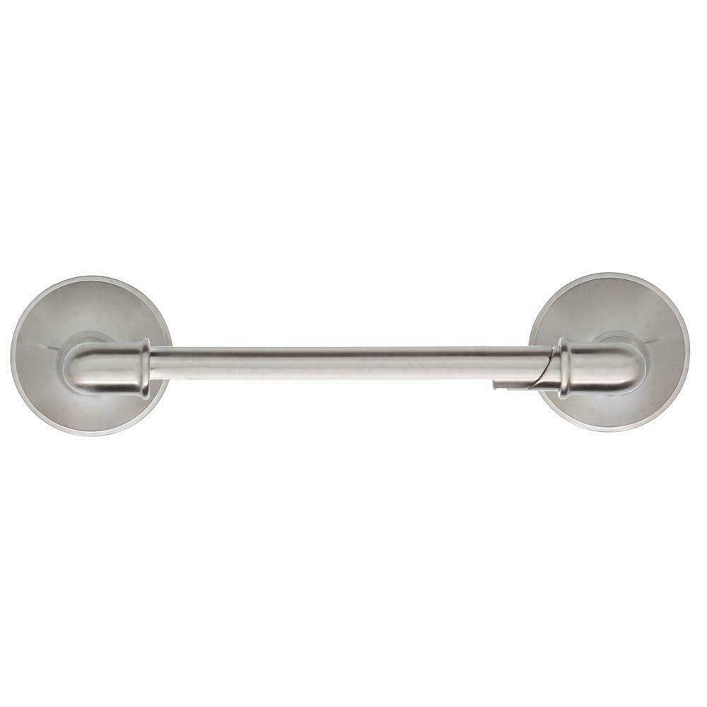 Nickel Pivoting Toilet Paper Holder - Adjustable Bathroom Organizer with Wall Mount, Space-Saving Toilet Paper Stand for Modern Home Decor | Perfect for Small Bathrooms, Powder Rooms & Vanity Organization