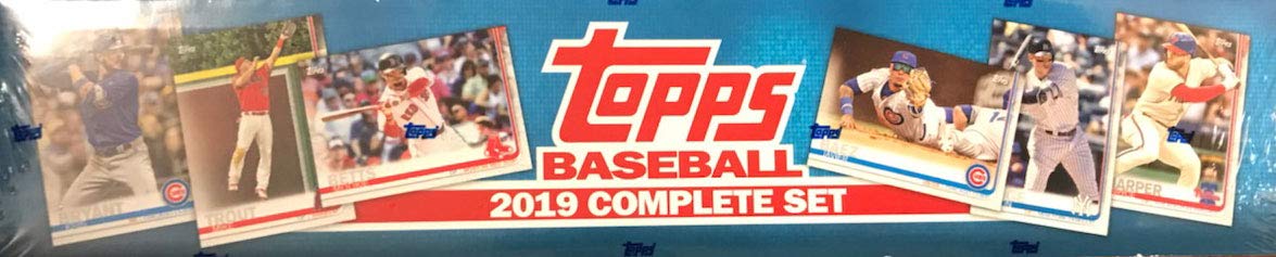 2019 Topps Baseball Cards Retail Factory Set - 700 Cards with 5 Rookie Variations | Complete MLB Player Collection for Trading, Collecting & Display