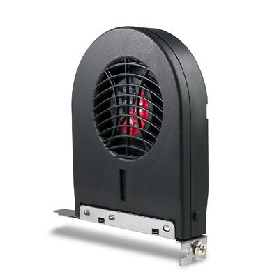 Spire Black Exhaust Fan Case Bracket Ventilator - SP08025S1ME4 | Durable Cooling Solution for PC, Server & Electronics Rack Mounts