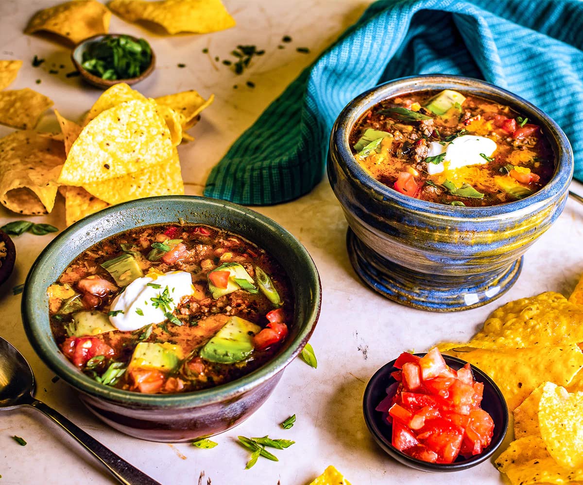 Savory Spice Taco Soup Seasoning Mix - Easy Taco Soup Starter Kit with Premium Ingredients (5.35 oz) | Perfect for Quick Weeknight Dinners, Family Gatherings & Mexican-Themed Parties