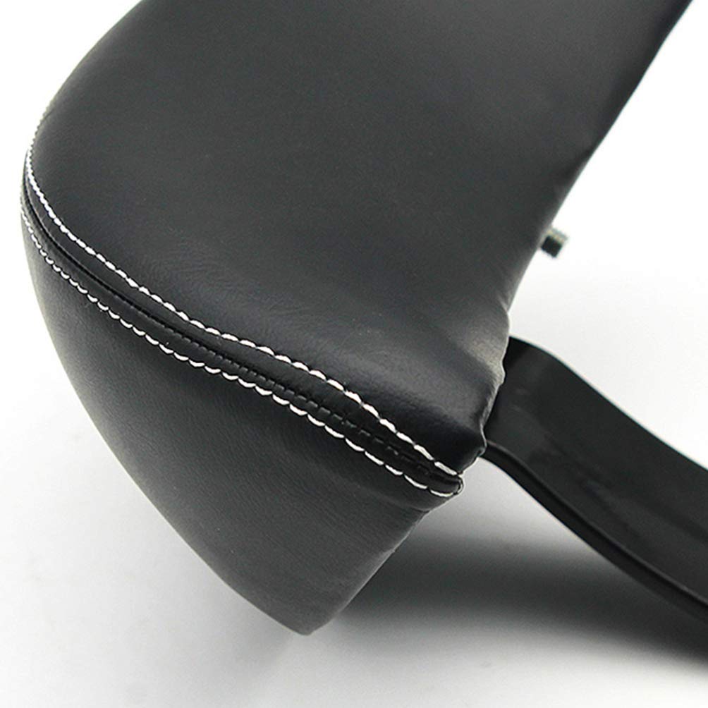 VOSAREA Durable Black E-Bike Backrest & Saddle Cushion - Comfortable Back Support for Electric Bikes - Perfect for Commuting, Leisure Rides & Long-Distance Cycling