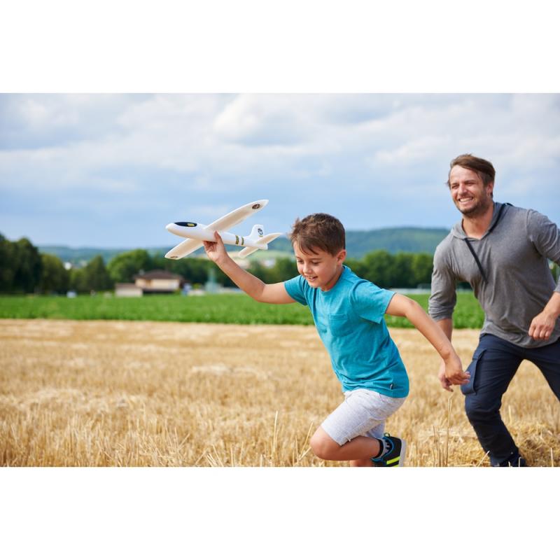 Terra Kids Hand Glider - Outdoor Toy for Kids, Wooden Glider Plane for Backyard Fun, STEM Learning & Outdoor Play - Perfect for Parks, Gardens & Family Activities