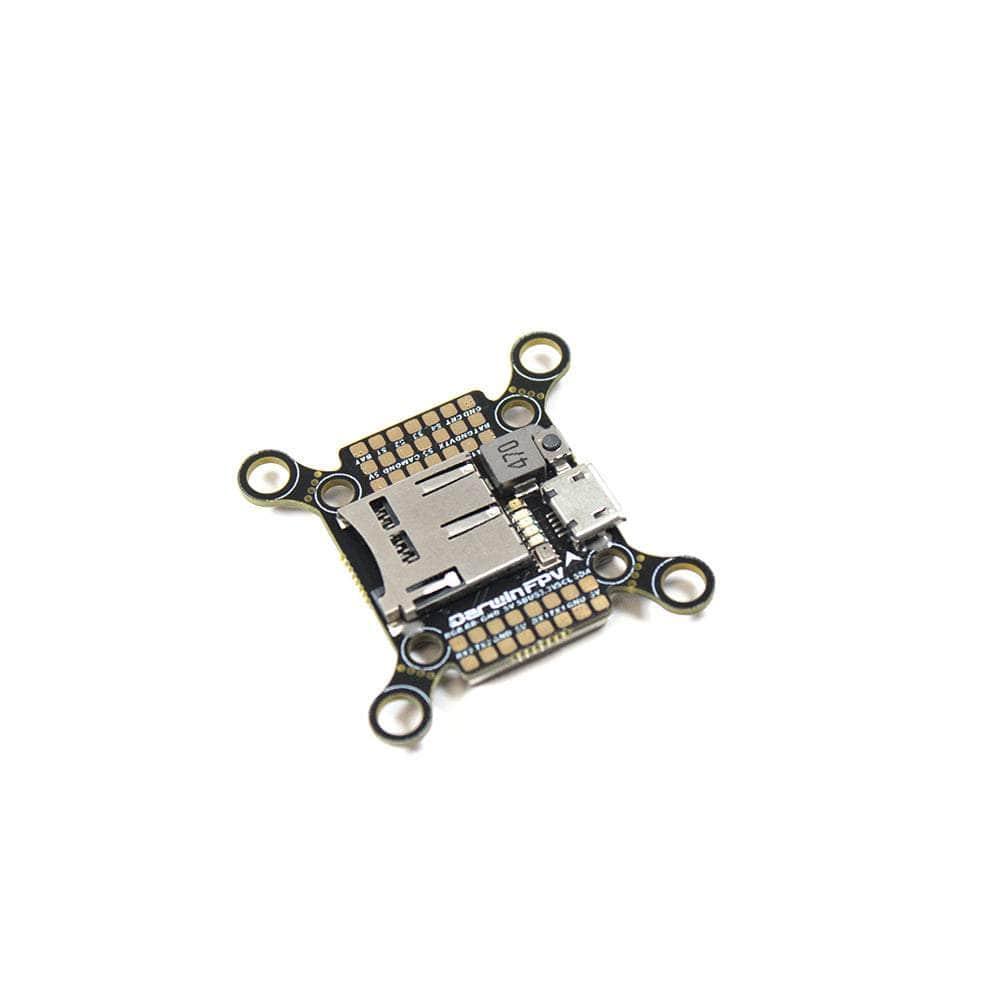 DarwinFPV F411 Flight Controller for 3S-6S Drones - 30x30mm & 20x20mm Mounting - Perfect for FPV Racing and Freestyle Drones