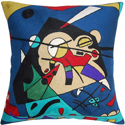 Blue Harmony Pillow Cover
