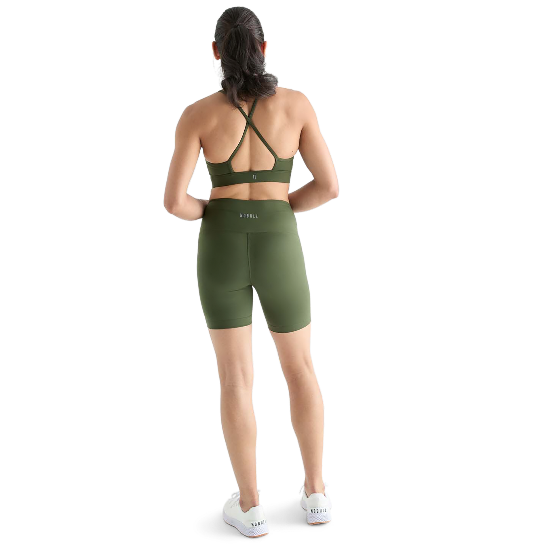 High Waisted Matte Shorts for Women - 6 Inch Inseam - Comfortable & Stylish for Yoga, Gym, and Summer Outfits