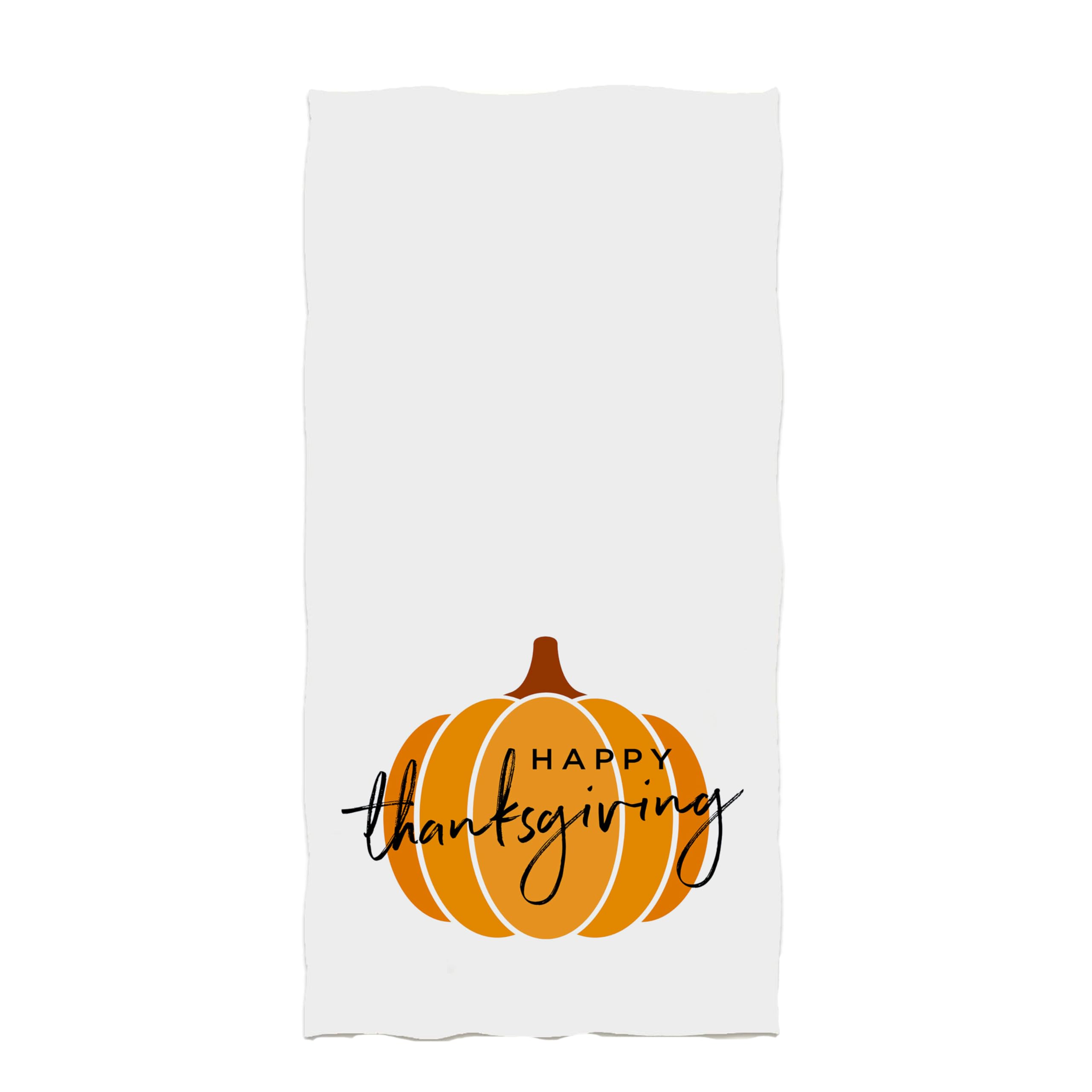Premium Soft Pumpkin Hand Towels for Thanksgiving & Fall Decor - 13.6