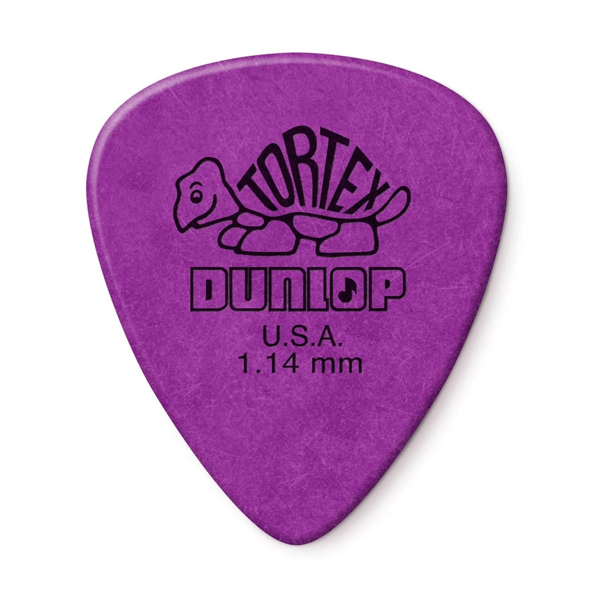 Dunlop 418p114 1.14mm Tortex Standard Guitar Picks - 12 Pack | Durable & Comfortable Plectrum for Acoustic & Electric Guitar Playing | Perfect for Strumming, Picking & Lead Guitar Solos