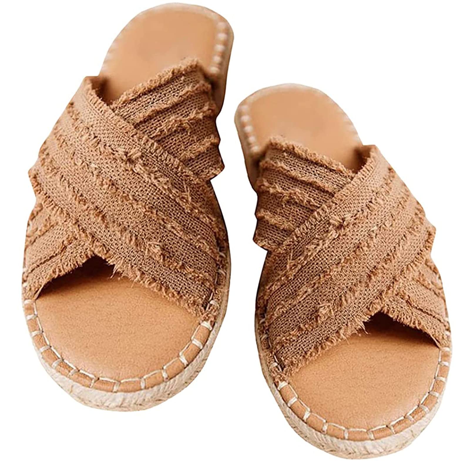 AYASO Women's Summer Slippers 2022 - Breathable Comfortable Slide Mule Sandals with Fashion Chain Design | Perfect for Beach, Poolside, and Indoor Relaxation