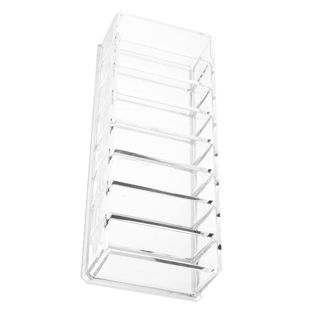 Zerodeko Clear Acrylic Makeup Organizer - Compact Blush Highlighter Eyeshadow Powder Storage Case | Perfect for Vanity, Travel & Beauty Counter Organization