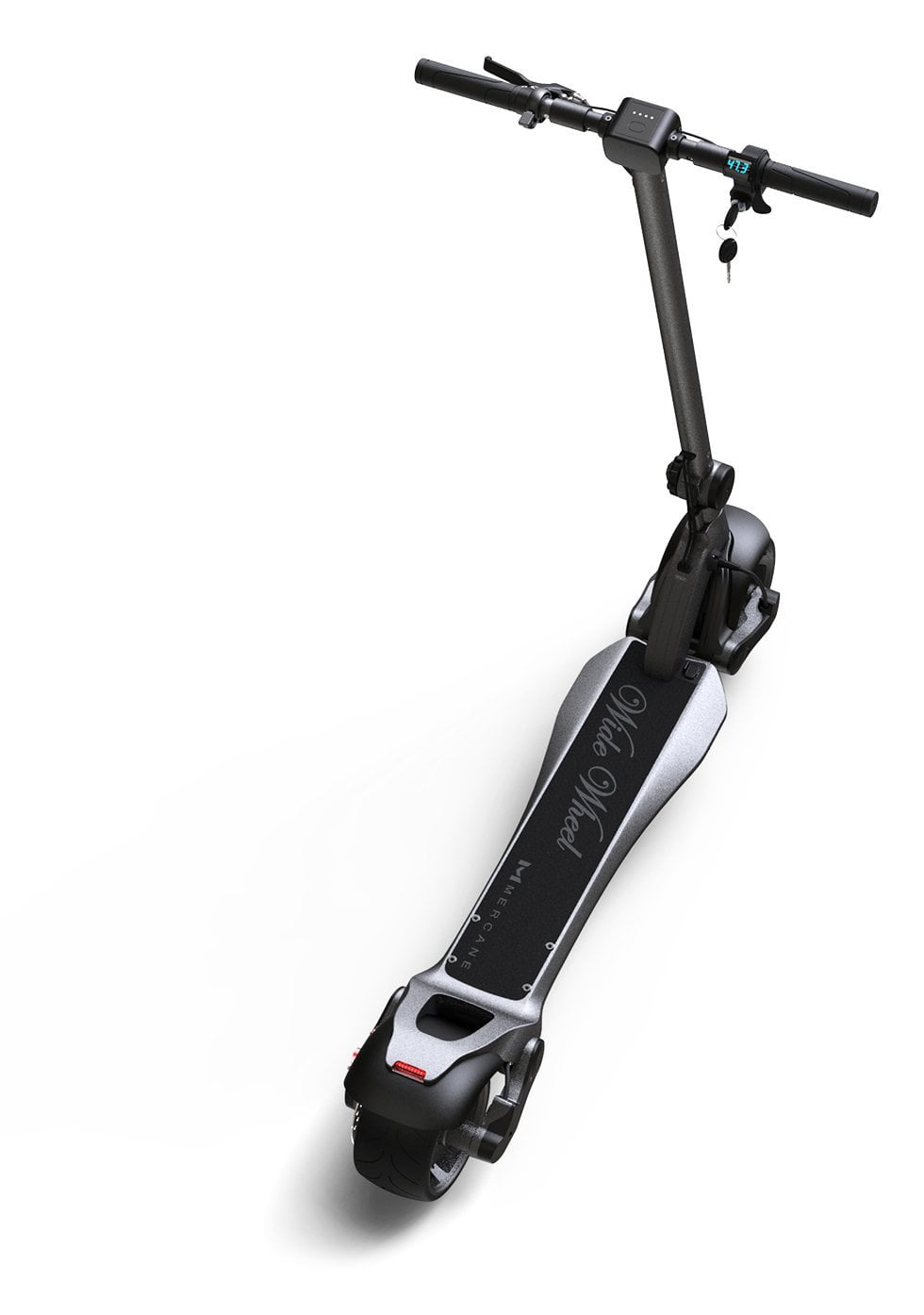 2019 WideWheel Electric Scooter Throttle & Keybox Set - Replacement Parts for Commuting, Urban Travel & Last-Mile Transportation