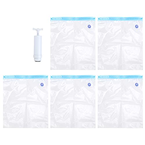 5Pcs 3D Printer Filament Storage Bags - Moisture Proof Plastic Protection Bags for PLA, ABS Filament Rolls - Perfect for Home Studios, Factories & Workshop Use