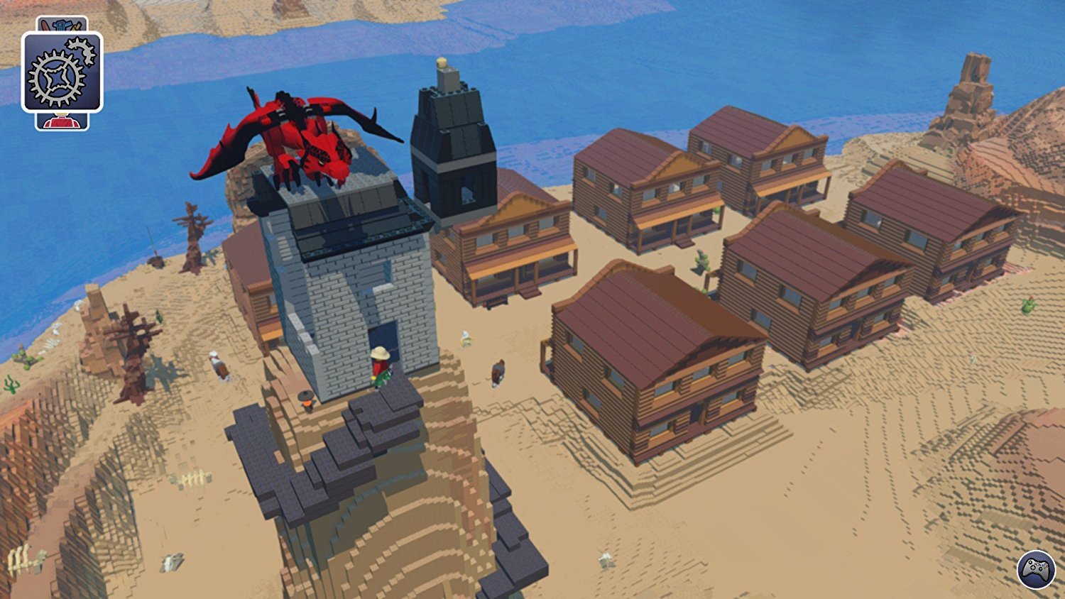 LEGO Worlds - Warner Bros. Interactive Game for PS4 | Open-World Sandbox Adventure | Perfect for Family Gaming & Creative Play