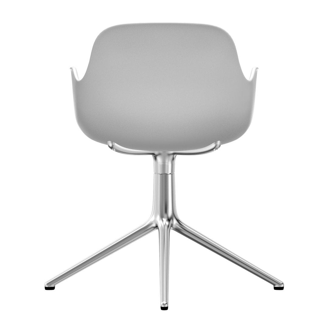 Modern Form Armchair with 4L Swivel Base - Ergonomic Office Chair for Home & Workspace - Perfect for Working, Gaming, and Relaxing