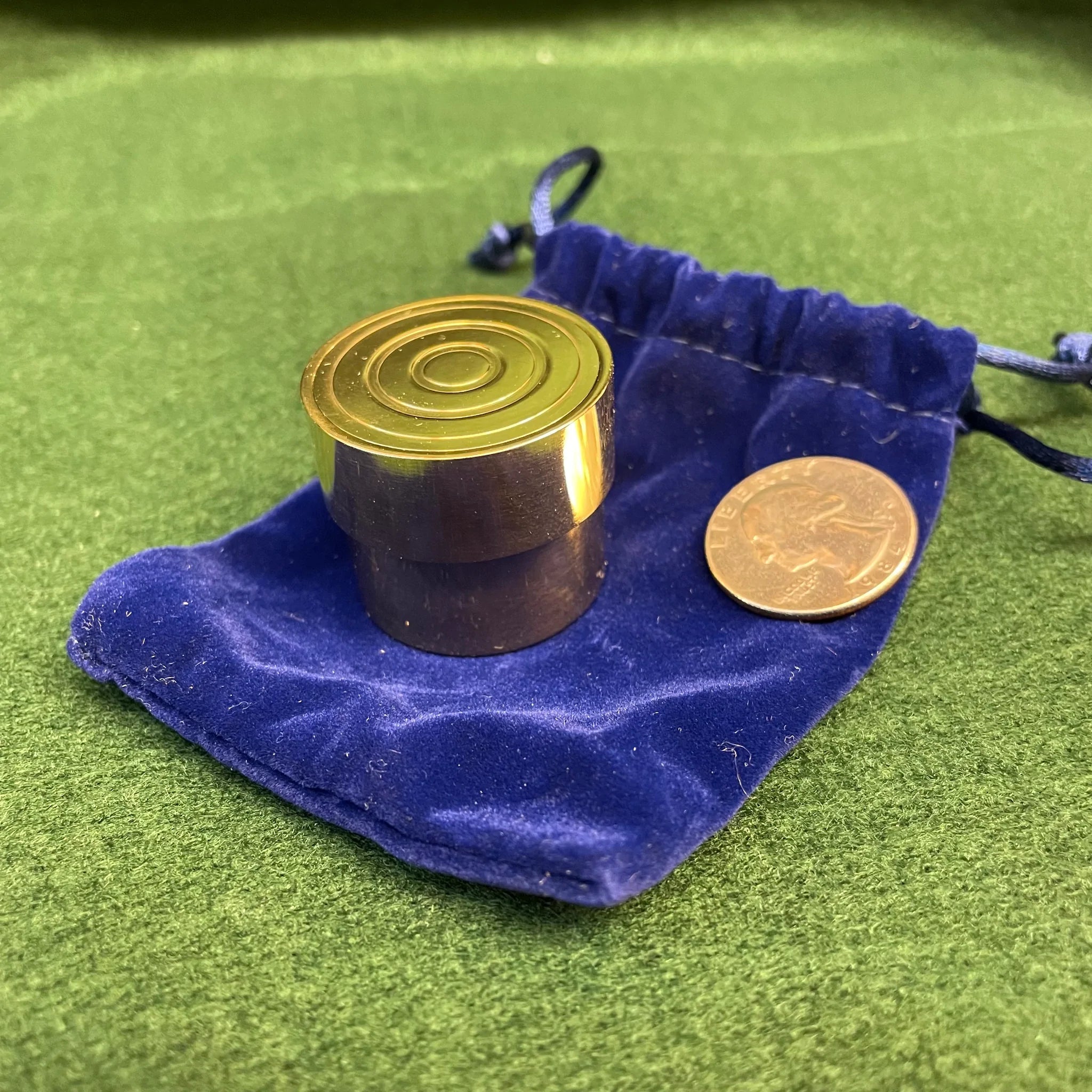 Premium Ring Casket Disc - Elegant Jewelry Storage Box for Wedding Rings, Engagement Rings & Keepsakes - Perfect for Gifts, Travel & Home Organization