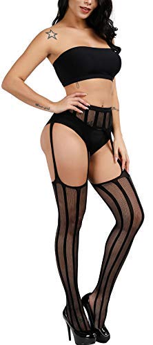 PERAMBRY Women's Fishnet Stockings - Sexy Sheer Tights for Fashion & Lingerie - Perfect for Parties, Date Nights & Cosplay