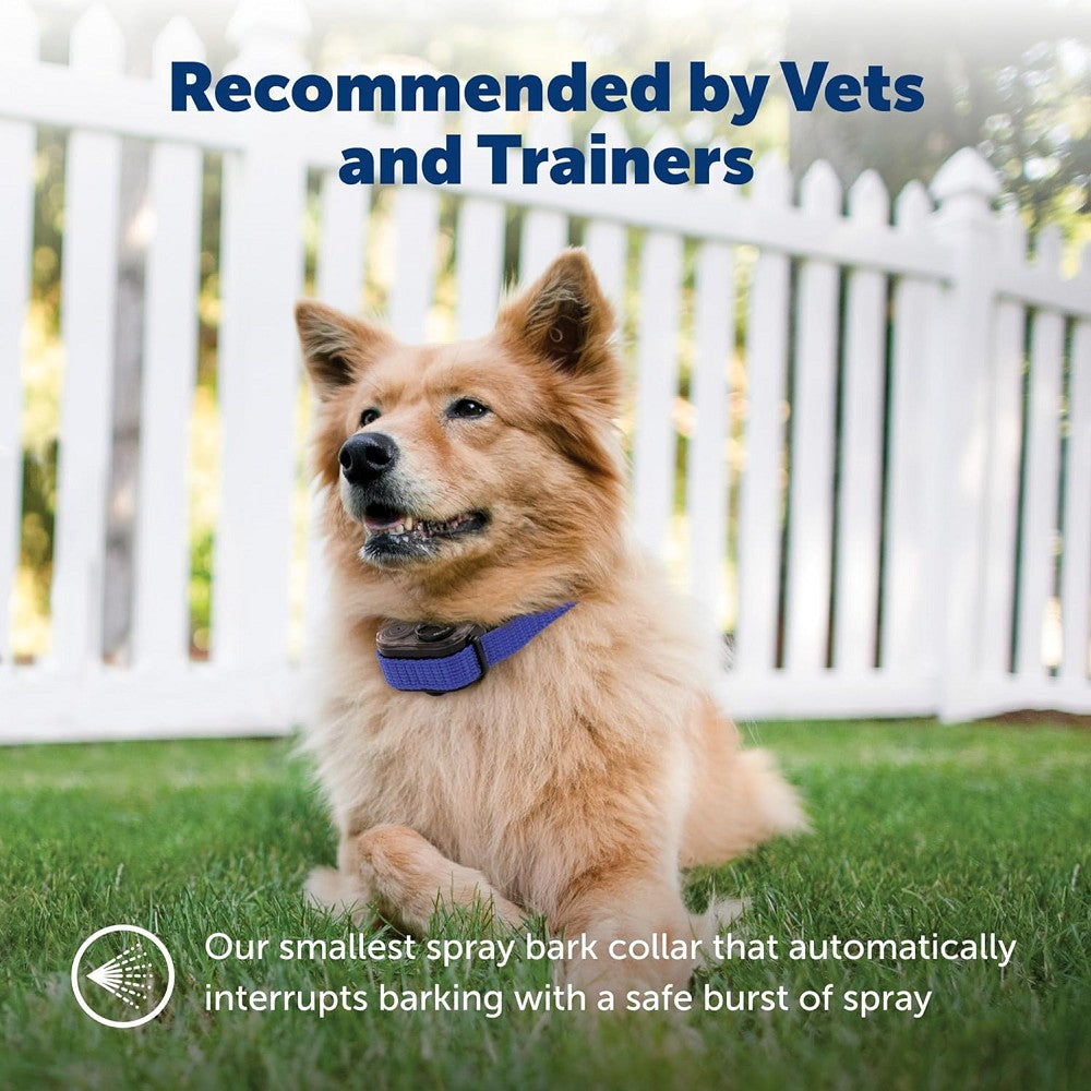 Elite Bark Control Spray Dog Collar - Effective Anti-Barking Training Device for Small Medium Large Dogs - Perfect for Home, Yard & Travel Use