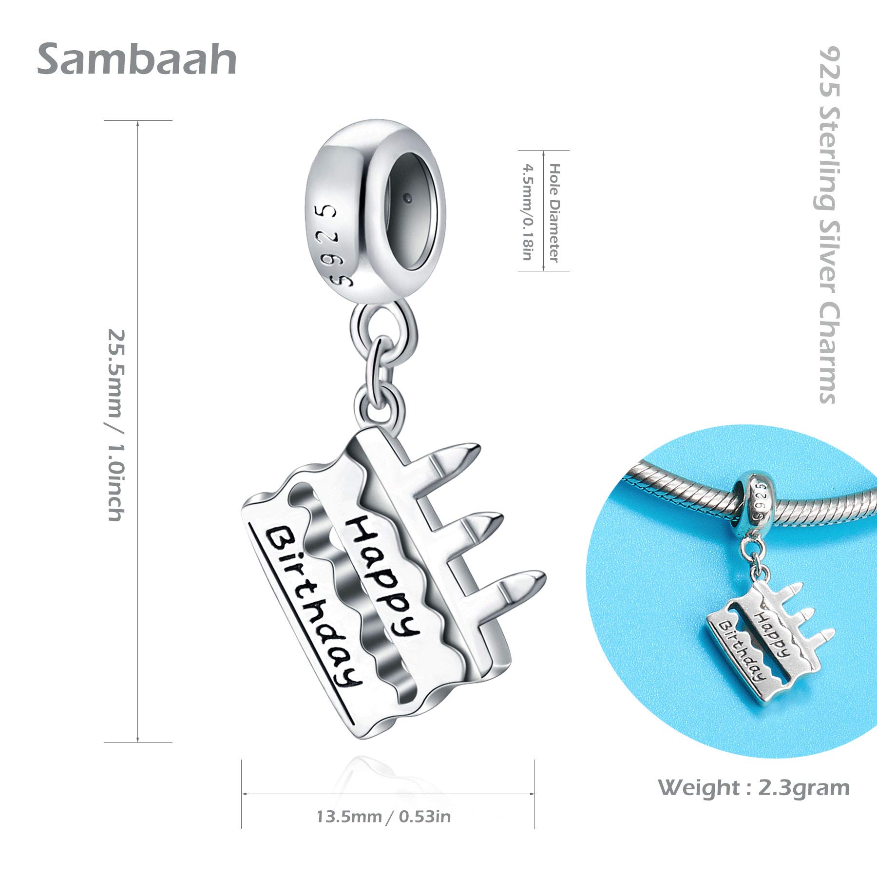 Sterling Silver Love Charms & Pendants for Bracelets - Elegant Jewelry for Gifts, Anniversaries & Everyday Wear