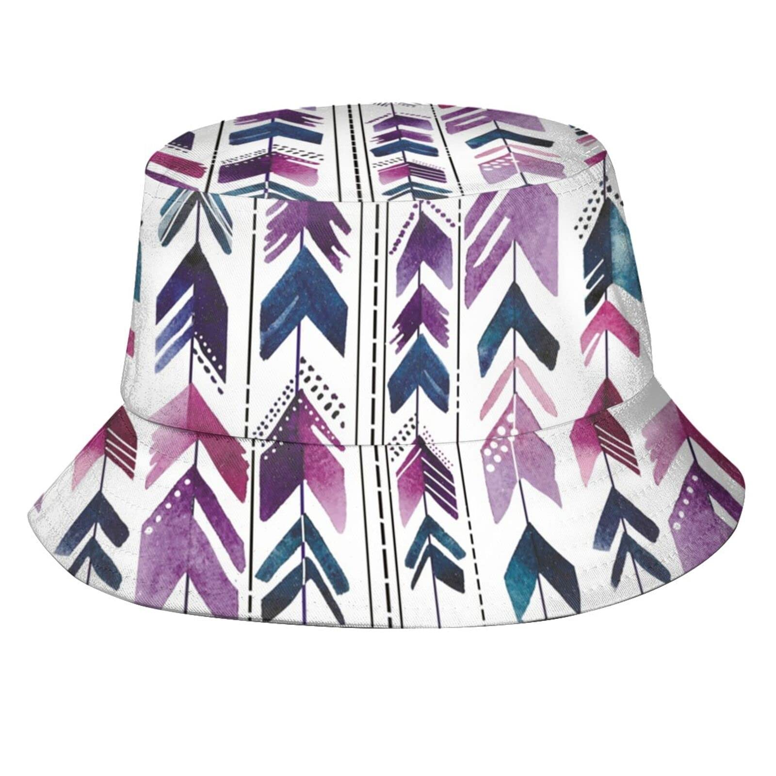 KiuLoam Bohemian Unisex Bucket Hat - Packable Fisherman Hat for Men & Women | UV Protection Summer Outdoor Hiking Beach Travel Cap | Perfect for Vacation, Camping, and Sun Protection
