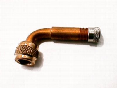 BMW Motorcycle Brass Angled Valve Stem - 90 Degree Angled Tire Valve for BMW Bikes - Perfect for Motorcycle Tire Inflation & Maintenance