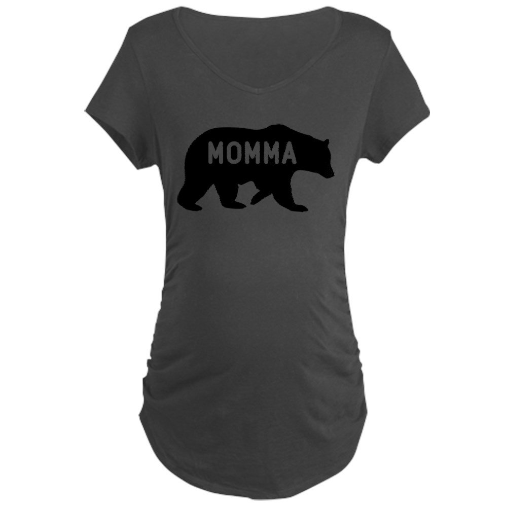 Momma Bear Maternity T-Shirt - Comfortable Pregnancy Tee for Expecting Mothers | Perfect for Baby Showers, Maternity Photos & Everyday Wear