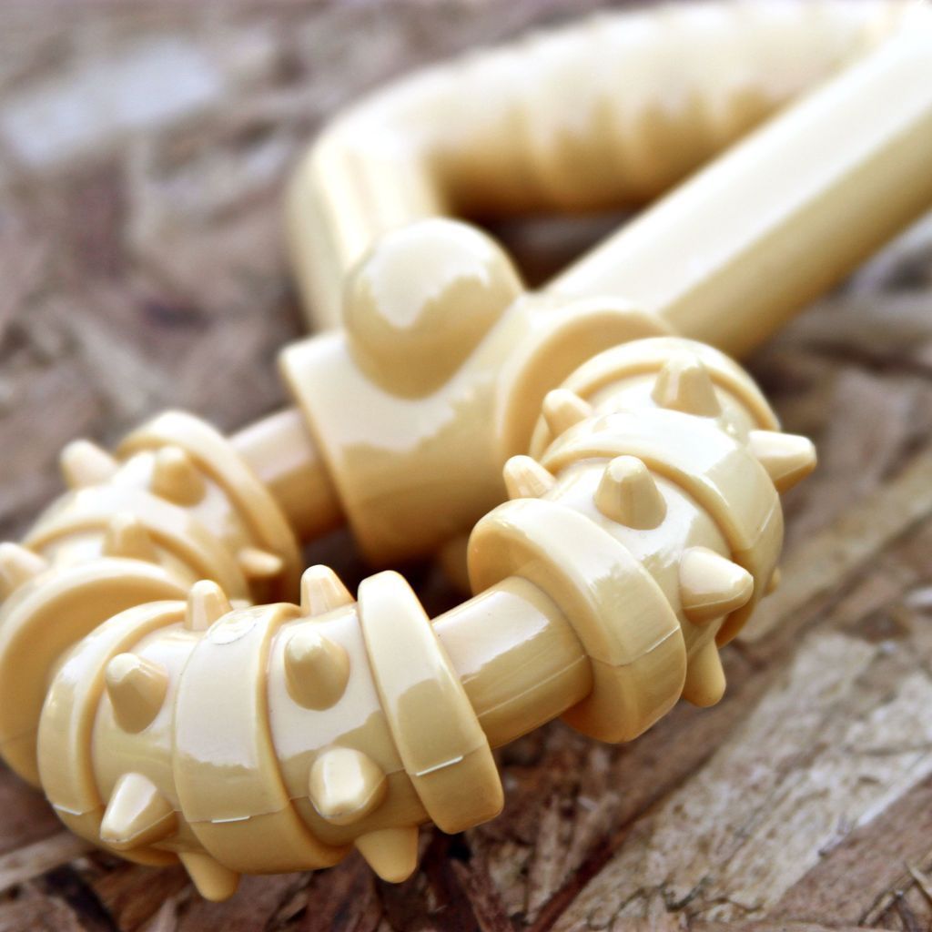 Dura Chew Plus Textured Tug Toy for Dogs - Heavy Duty Chew Toy for Aggressive Chewers, Interactive Play & Training - Perfect for Outdoor Fetch, Tug-of-War & Dental Health