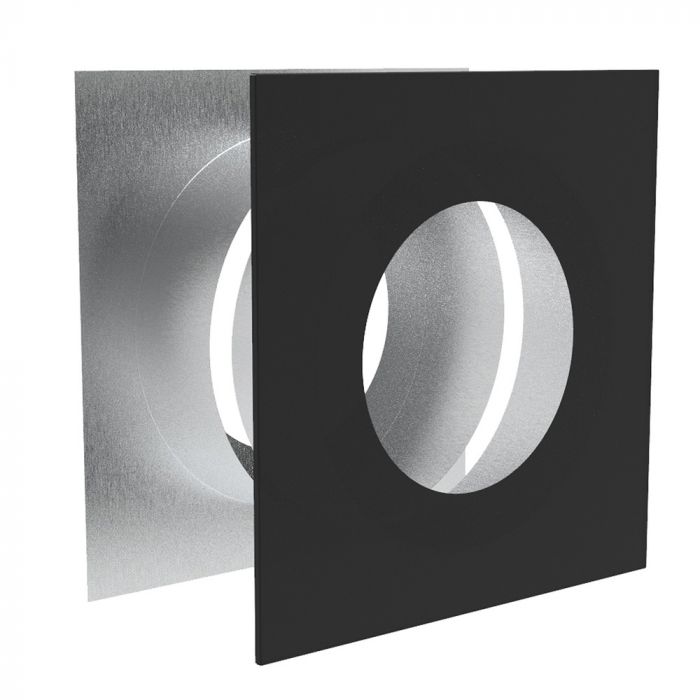 6 Inch Diameter Wood Burning Non-Insulated Wall Firestop - High-Quality Fireproof Barrier for Chimney & Fireplace Safety | Perfect for Home, Cabin & Outdoor Use