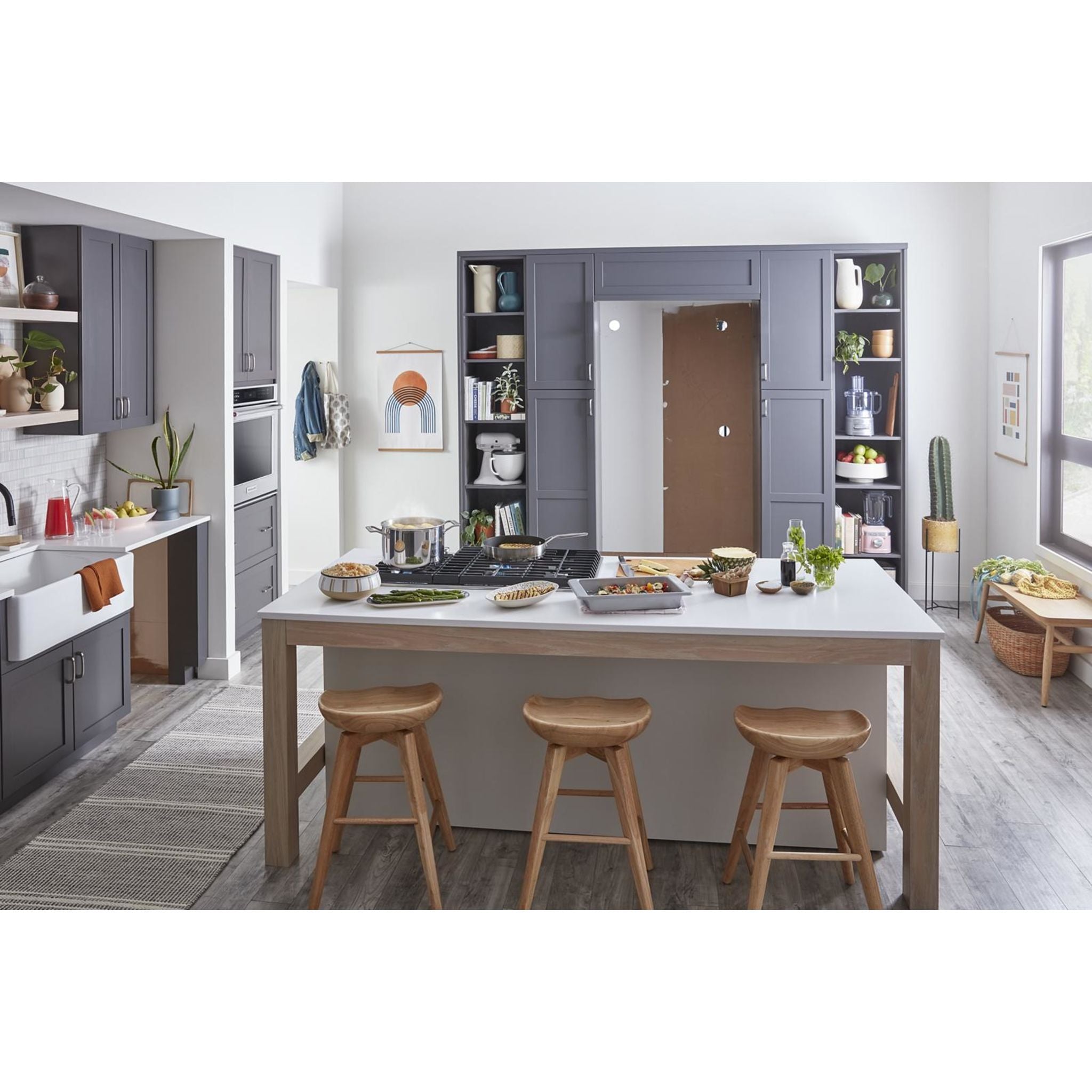 KitchenAid KBSN708MPA Built-In Refrigerator - Panel Ready Stainless Steel Smart Fridge for Modern Kitchen | Perfect for Open Concept Homes & Gourmet Cooking Spaces
